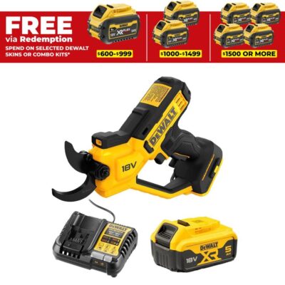 DeWalt DCMPP568P1-XE 18V XR Li-ion Cordless Power Pruner Shears Combo Kit