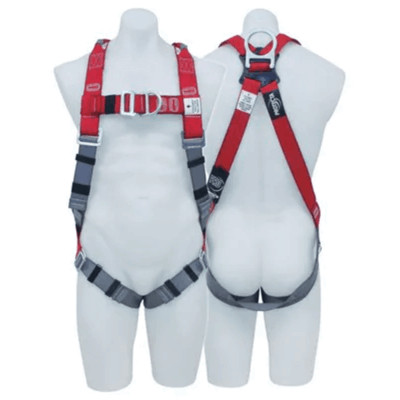 3M 7012879545 (70007951984) 3M™ PROTECTA® PRO Riggers Harness Red and Grey, Small