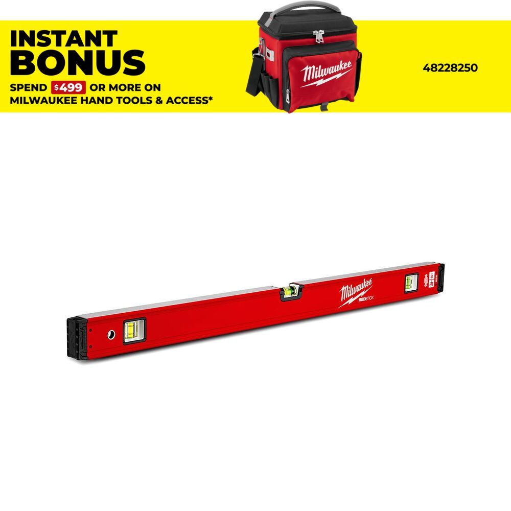 Milwaukee MLBX36 900mm (36") RedStick Box Spirit Level