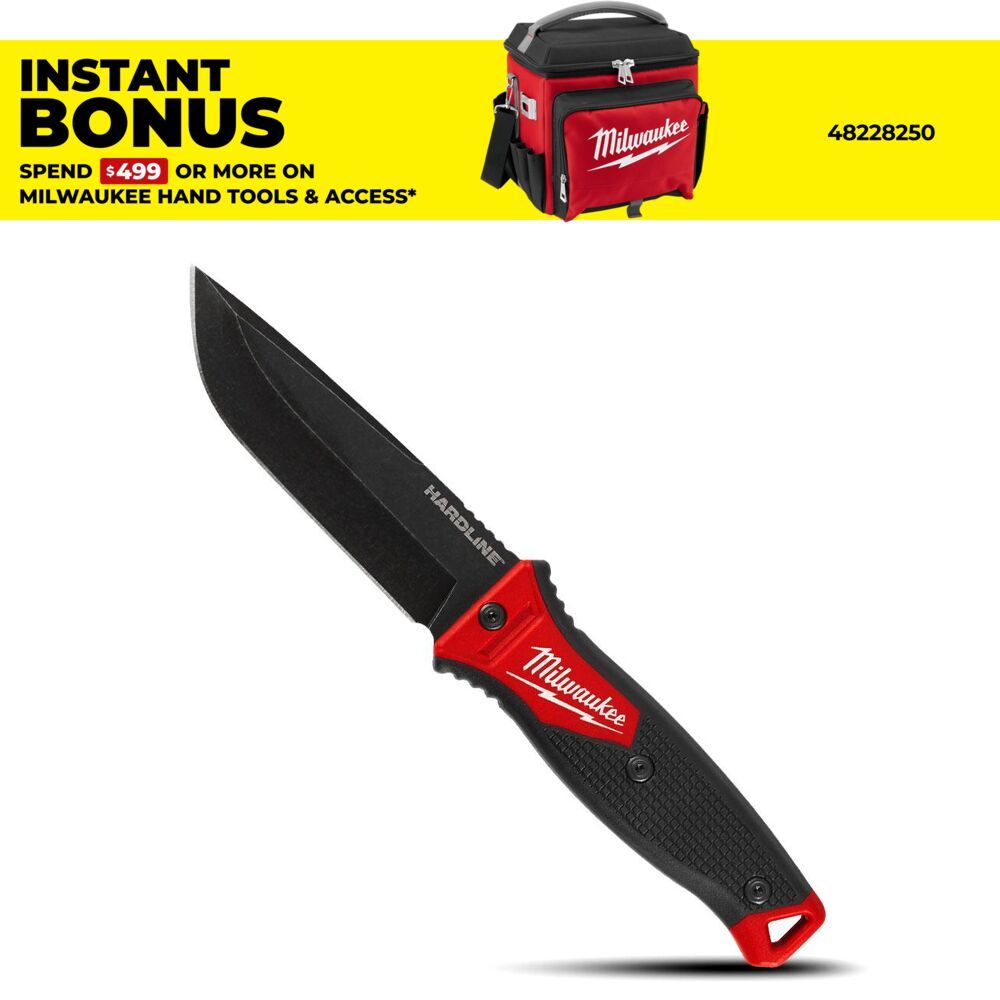 Milwaukee 48221928 HARDLINE Fixed Blade Knife