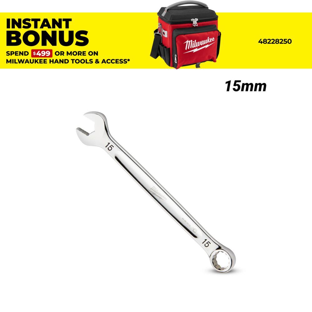 Milwaukee 45969515 15mm Metric Combination Wrench