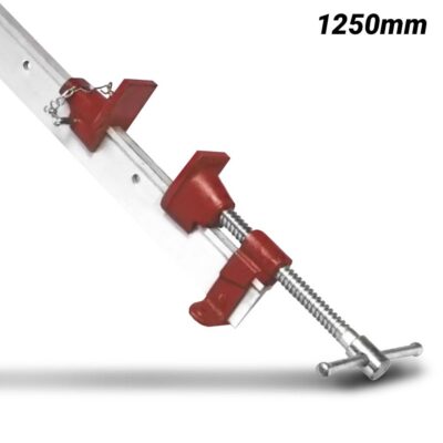 Dawn 61232 1250mm Aluminium T-Bar (Sash) Heavy Duty Cramps - Super Grade - Unbreakable Jaws
