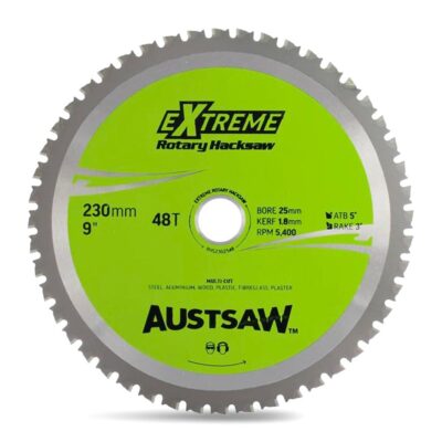 Austsaw RHS2302548 230mm x 25mm x 48T Rotary Hacksaw Circular Saw Blade
