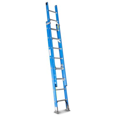 Climbrite CLIE12 12/24 Step 6.5m Fibreglass Extension Ladder Blue