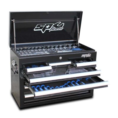 SP Tools SP50087 138pce Metric Tool Kit In 7 Drawer Custom Series Tool Box
