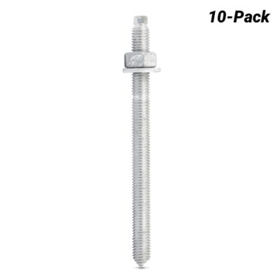 Ramset CS10130GH  10 Pack 10 x 130mm Chemset Anchor Stud Galvanised