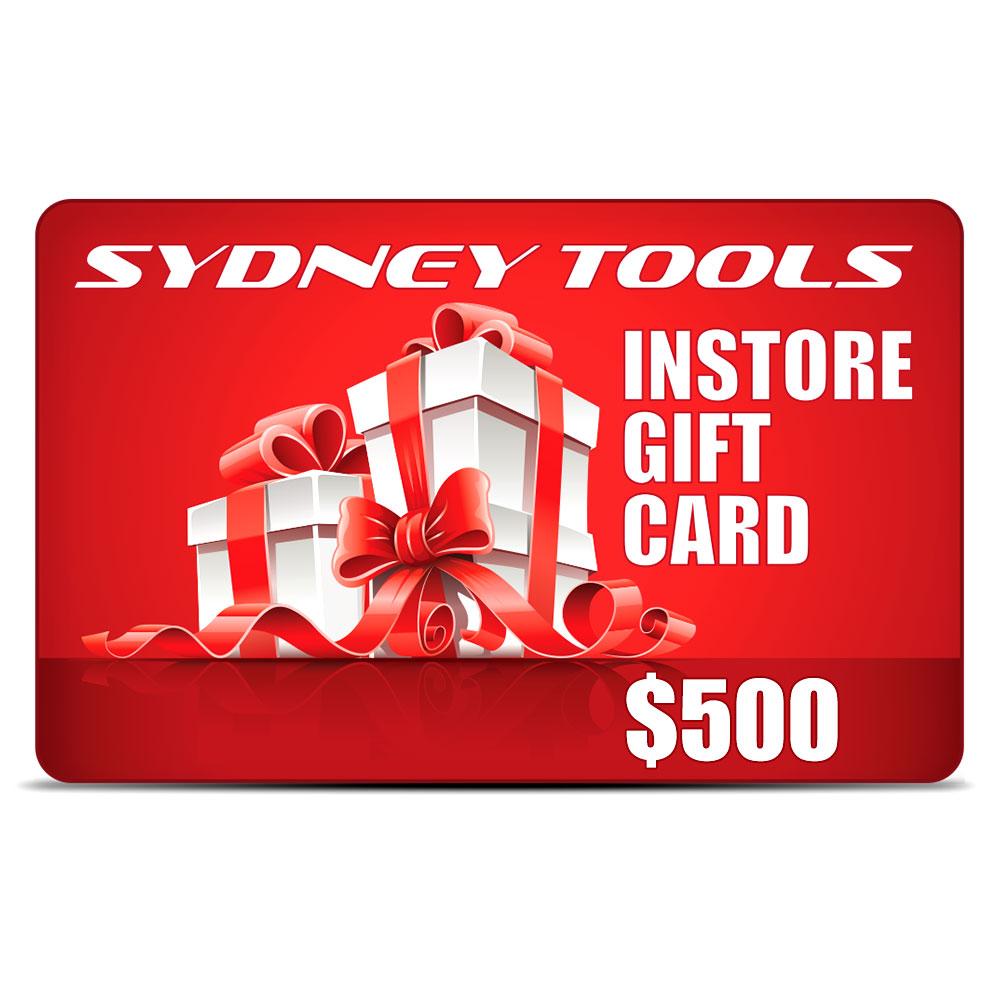Sydney Tools AU GC - 500 $500 Instore Gift Card