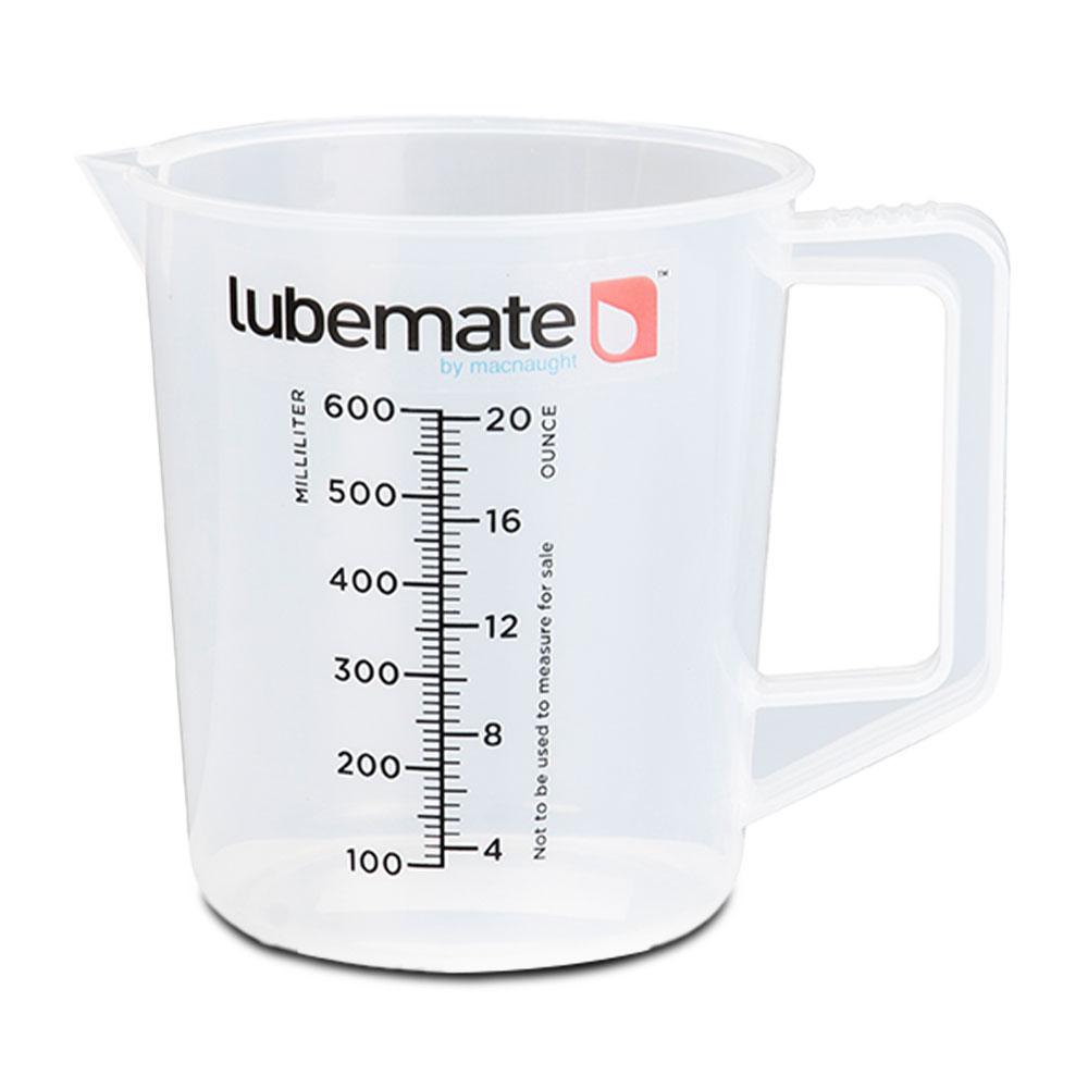 Lubemate L-MJ600ML 600ml Plastic Measuring Jug