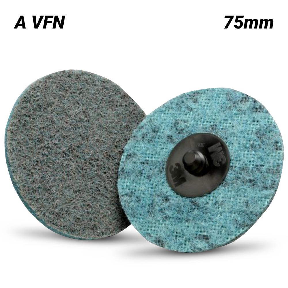 3M 61500313350 76mm (3") Scotch-Brite Roloc A VFN Anti-Loading Surface Conditioning Disc (TR)