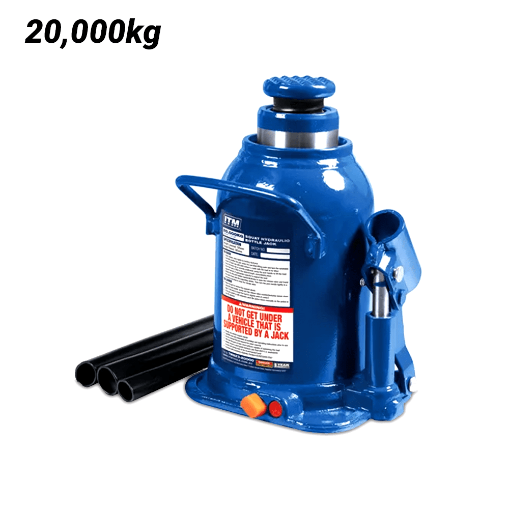 ITM TM823-20000 20,000kg Squat Hydraulic Bottle Jack