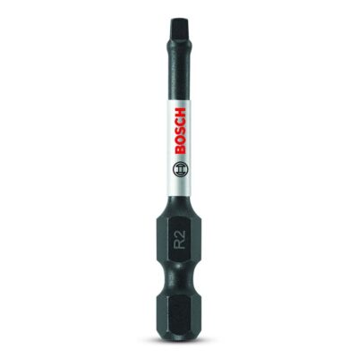 Bosch ITSQ2205 (2.610.039.571) 5-Pack Impact Tough 1/4" 50mm R2 Square Insert Screwdriver Bit