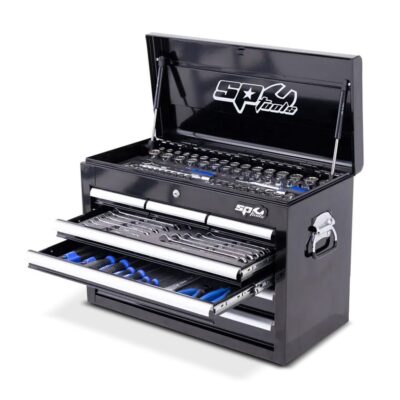 SP Tools SP50097 134pce Metric/SAE Tool Kit In 7 Drawer Custom Series Tool Box