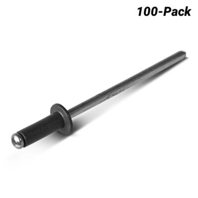 Apex AS-4-3-IS-HP 100-Pack 3.2mm x 8.6mm Aluminium/Steel Ironstone Rivet