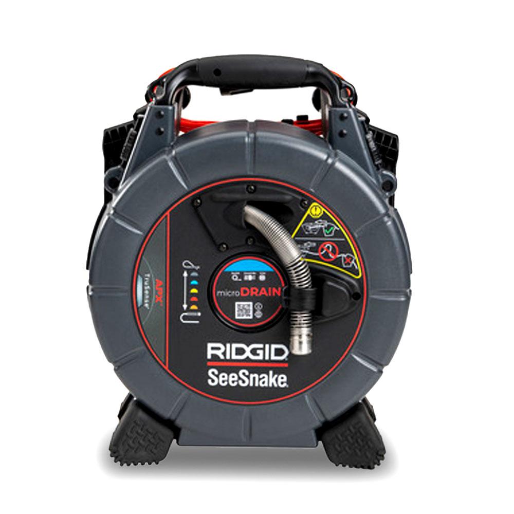 Ridgid 70023 SeeSnake 20m MicroDrain APX Inspection Camera with TruSense Technology