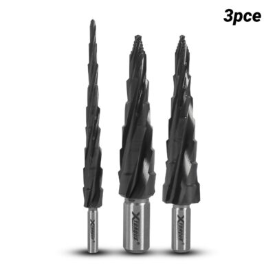 Xtorque XSSD3 3pce M35 Cobalt Shark Step Drill Set
