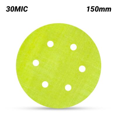 3M 7010325578 (60200006298) 150mm (6") 366L 30MIC Hookit Microfinishing Film Disc Dustless