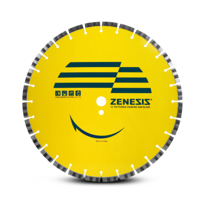 Ehwa ZSAB400 400mm (16") Hard Bond For Soft Material Diamond Saw Blade, Ideal For Cutting Sandstone and Limstone.