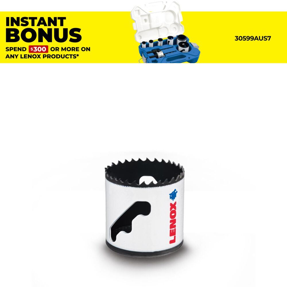 Lenox 2060607 38mm (1.5") Speed Slot Bi-Metal Hole Saw