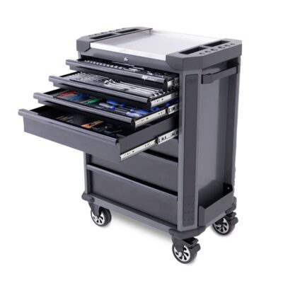 SP Tools SP52525DX 230pce Metric Tool Kit In 7 Drawer Tech Series Tool Box - Diamond Black