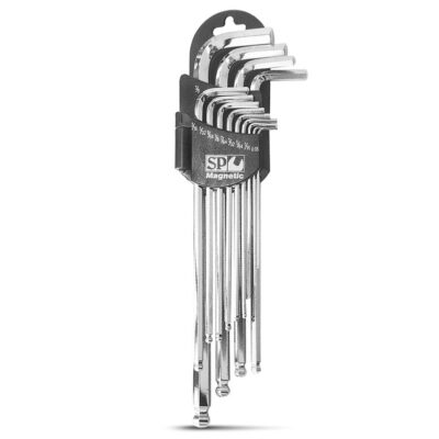 SP Tools SP34522 13pce SAE Magnetic Ball Drive Hex Key Set