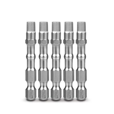 Xtorque X50HX5 Platinum 5-Pack HEX5 50mm Impact Ball Bits - MADE IN JAPAN