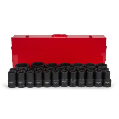 Daytona DISE291 29pce 1" 19-65mm Deep Impact Sockets Set Metric