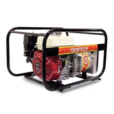 Gentech EP3400HSR 3.4kVA 6.5hp Honda GX200 Powered Recoil Start Petrol Generator