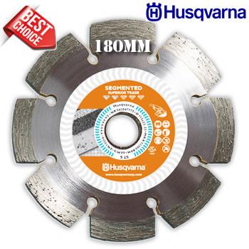 Husqvarna 585421902 180mm (7") Segmented Superior Trade Series Diamond Blade