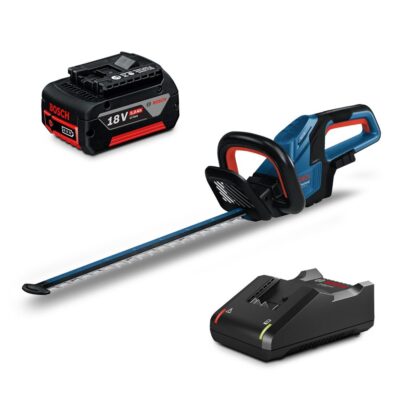 Bosch GHE 18V-50 (II) (0.615.V00.05M) 18V 5.0ah Li-ion 50cm Cordless Brushless Hedge Trimmer Combo Kit
