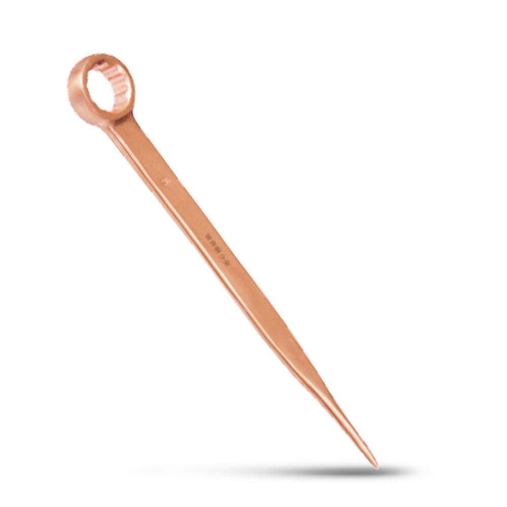 T&E Tools CB154-24 24mm (0.9") Copper Beryllium Ring Construction Podger Wrench
