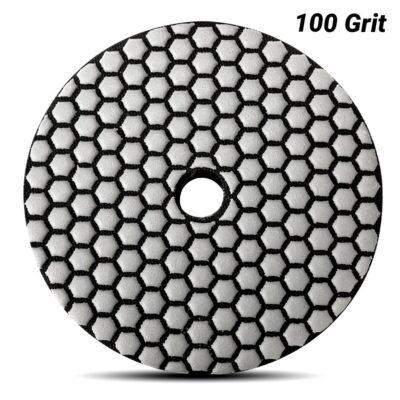 Ninja NDDP100 125mm (5") 100 Grit Wet & Dry Diamond Honeycomb Resin Polishing Pad