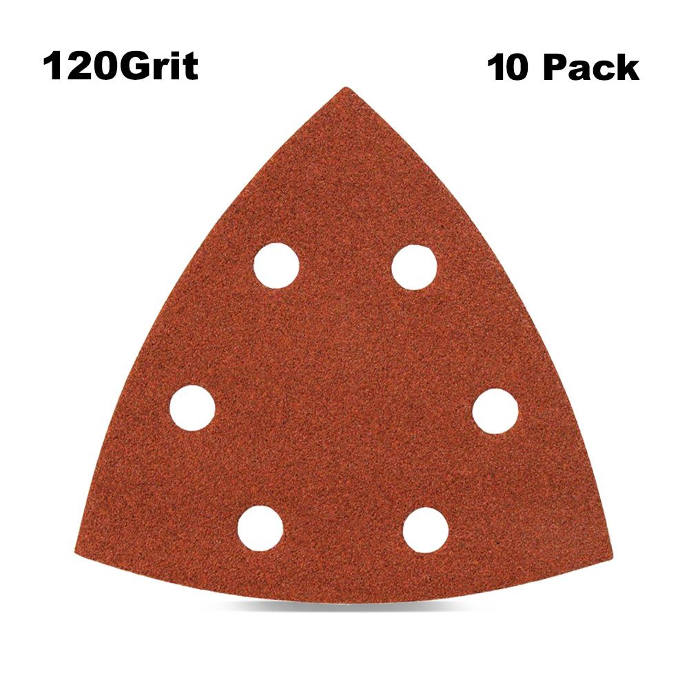 Makita B-21593 120G Long Life Hook & Loop Multi Tool Sand Paper - 10 Pack