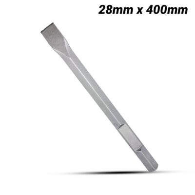 Xtorque X28HFC 28mm x 400mm Hex Shank Flat Chisel