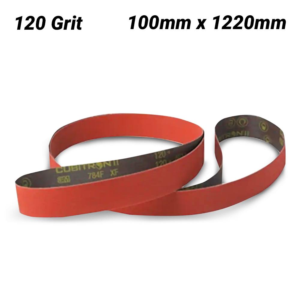 3M 7012872006 (AC019430555) 100mm x 1220mm Cubitron II 784F 120 Grit Belt