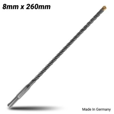 Xtorque X82604 Platinum SDS PLUS 8mm x 260mm Platinum 4 Cutter Drill Bit - MADE IN GERMANY