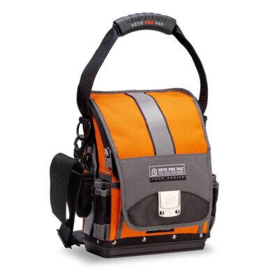 Veto Pro Pac VETOTPXLHVO (VPP10245) Extra Large Tech Tool Pouch - Hi Vis Orange