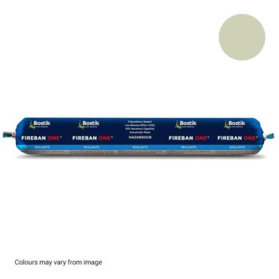 Bostik 30616836 600ml Fireban One Fire Rated Polyurethane Sealant Sausage Limestone