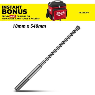 Milwaukee 4932352761 18mm x 540mm SDS-Max 4 Cut