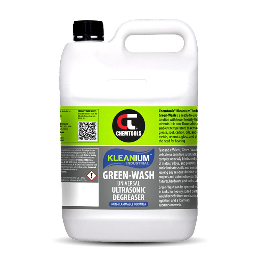 Chemtools CT-GWU-5L 5L Kleanium Industrial Green-Wash Universal Ultrasonic Degreaser