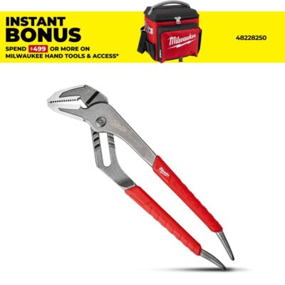 Milwaukee 48226310 254mm (10") Straight-Jaw Pliers