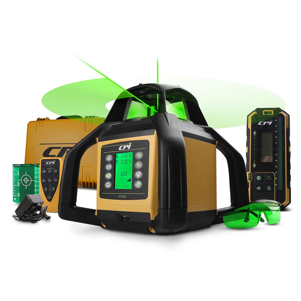 CPI CPI700G Industrial Green Beam Digital Dual Grade Laser Kit