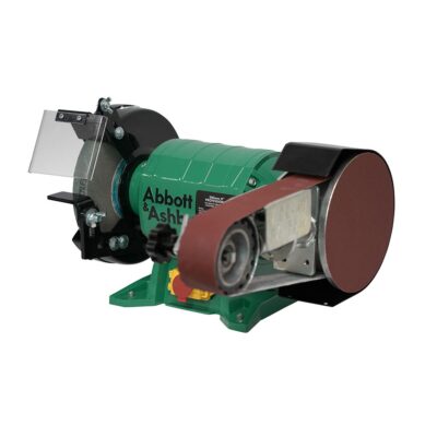 Abbott & Ashby AA362W8-1100 1100W 200mm (8") Professional Bench Grinder with AA362 Linishing Attachment