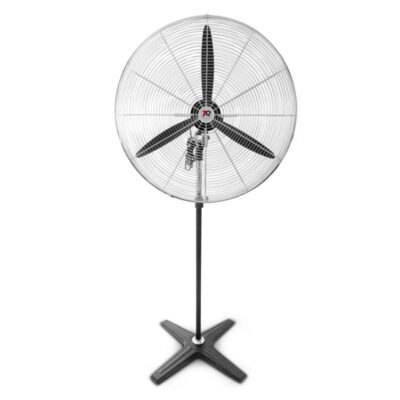 TradeQuip 1015 280W 750mm (29-1/2") Industrial Pedestal Fan