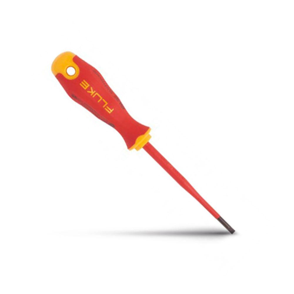 Fluke ISLS5 (5067280) Slotted 4 x 100mm 1000V Insulated Screwdriver