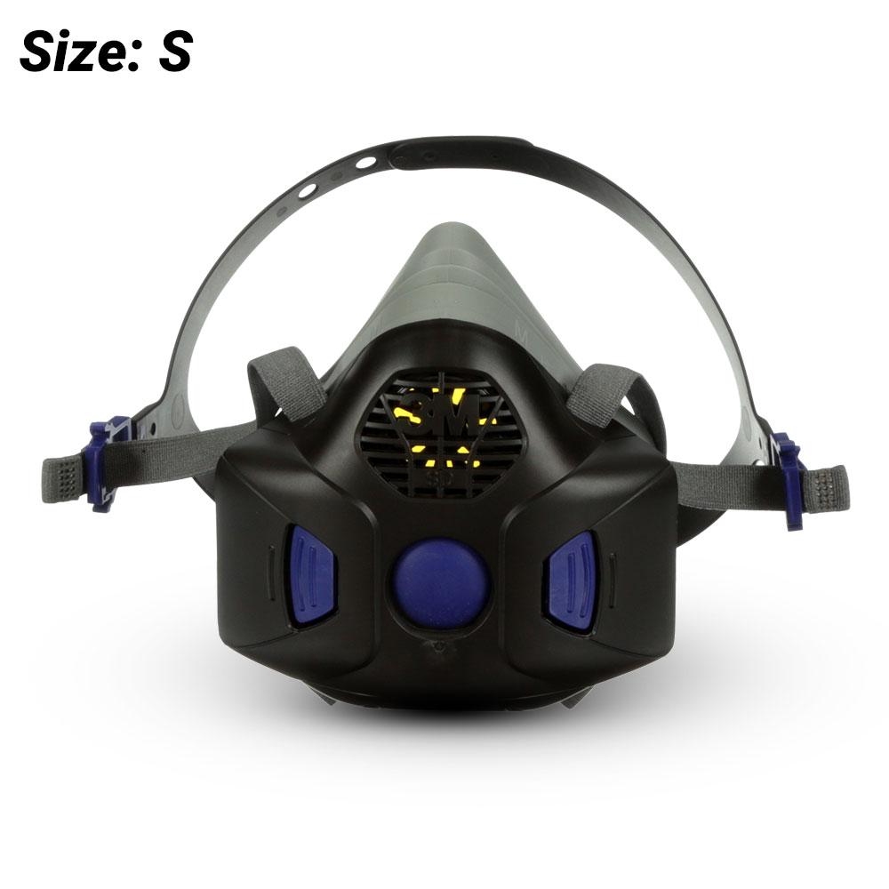3M 7100172006 (UU009621507) Secure Click Reusable Half Face Respiratory Mask - Small size