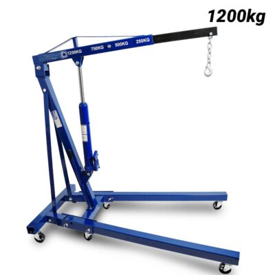 TradeQuip 1001T 1200kg Foldable Engine Crane