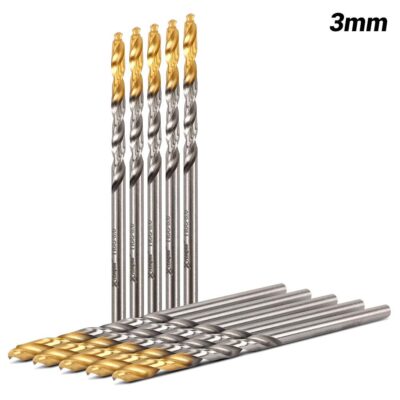 Xtorque XP10PK3MM Platinum 10-Pack 3mm x 60mm HSS M2 Sharkstep Drill Bits Set