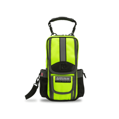 Veto Pro Pac VETOMB2HV (VPP10241) Tall Tech Meter Tool Pouch - Hi Vis Yellow