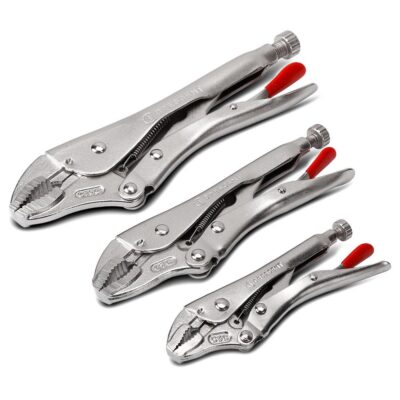 Crescent CLP3SETN-08 3pce Curved Jaw Locking Pliers Set