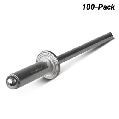 Apex AS-5-6-HP 100-Pack 4mm x 14mm Aluminium/Steel Rivet